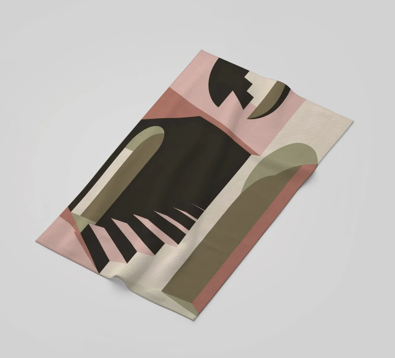 Illusione della scala pastello telo mare da Stone Patina