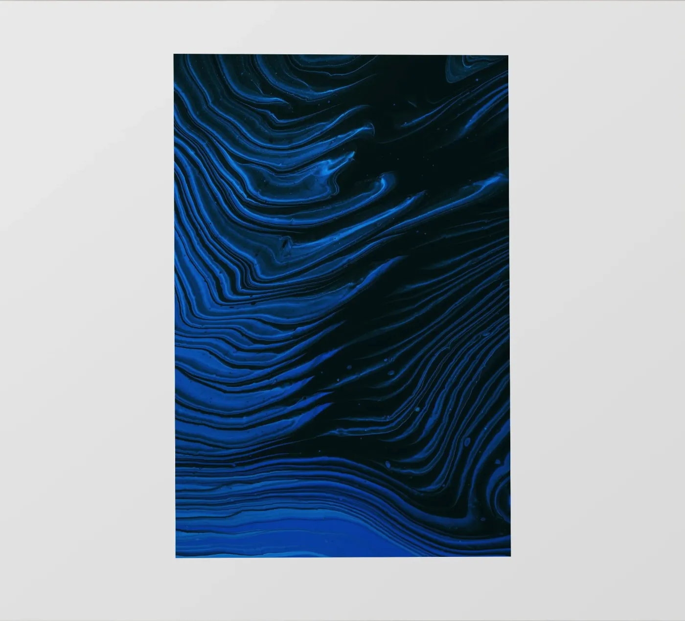 liquid fluid fotobehang van Bleu