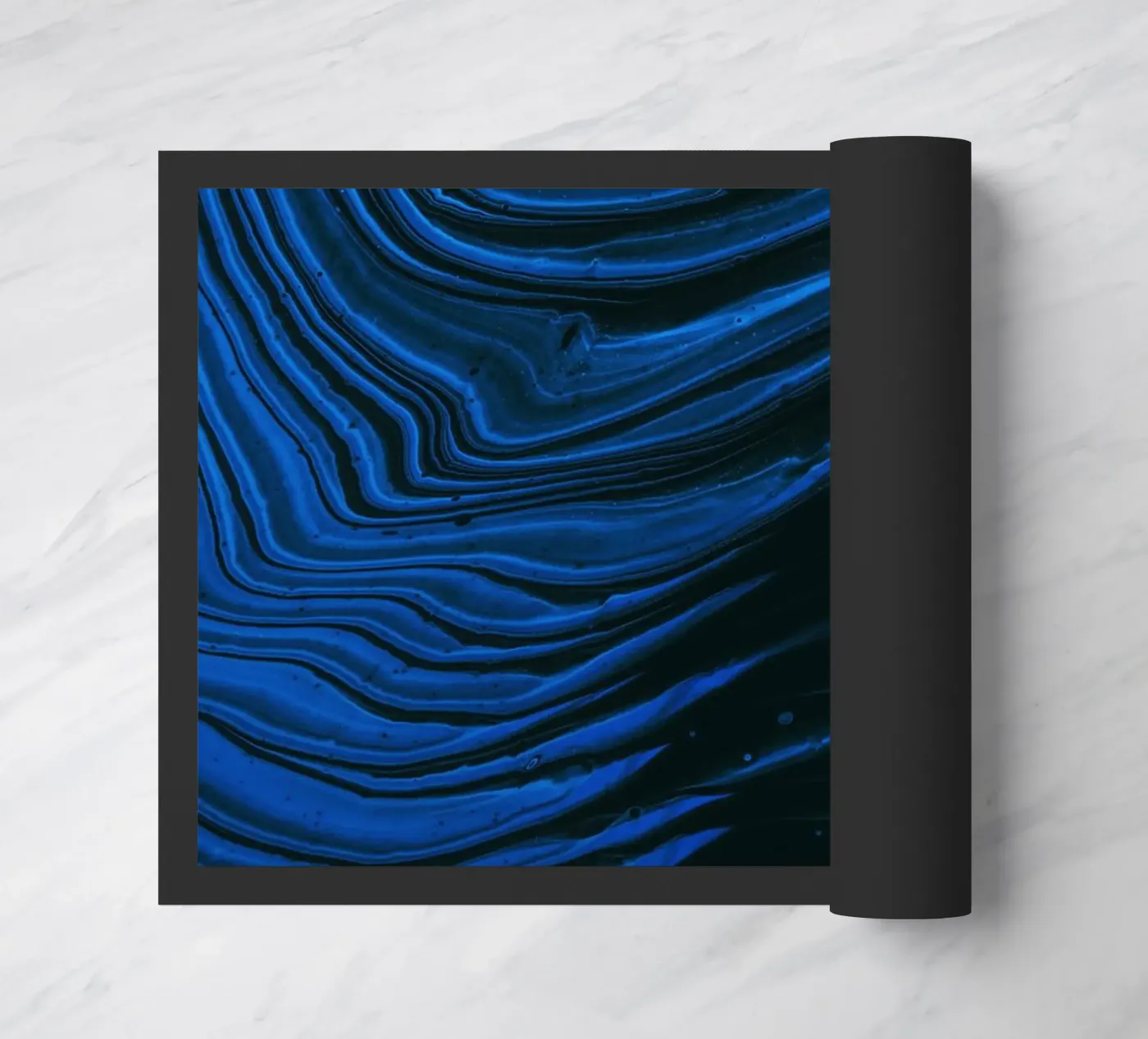 liquid fluid doormat by Bleu