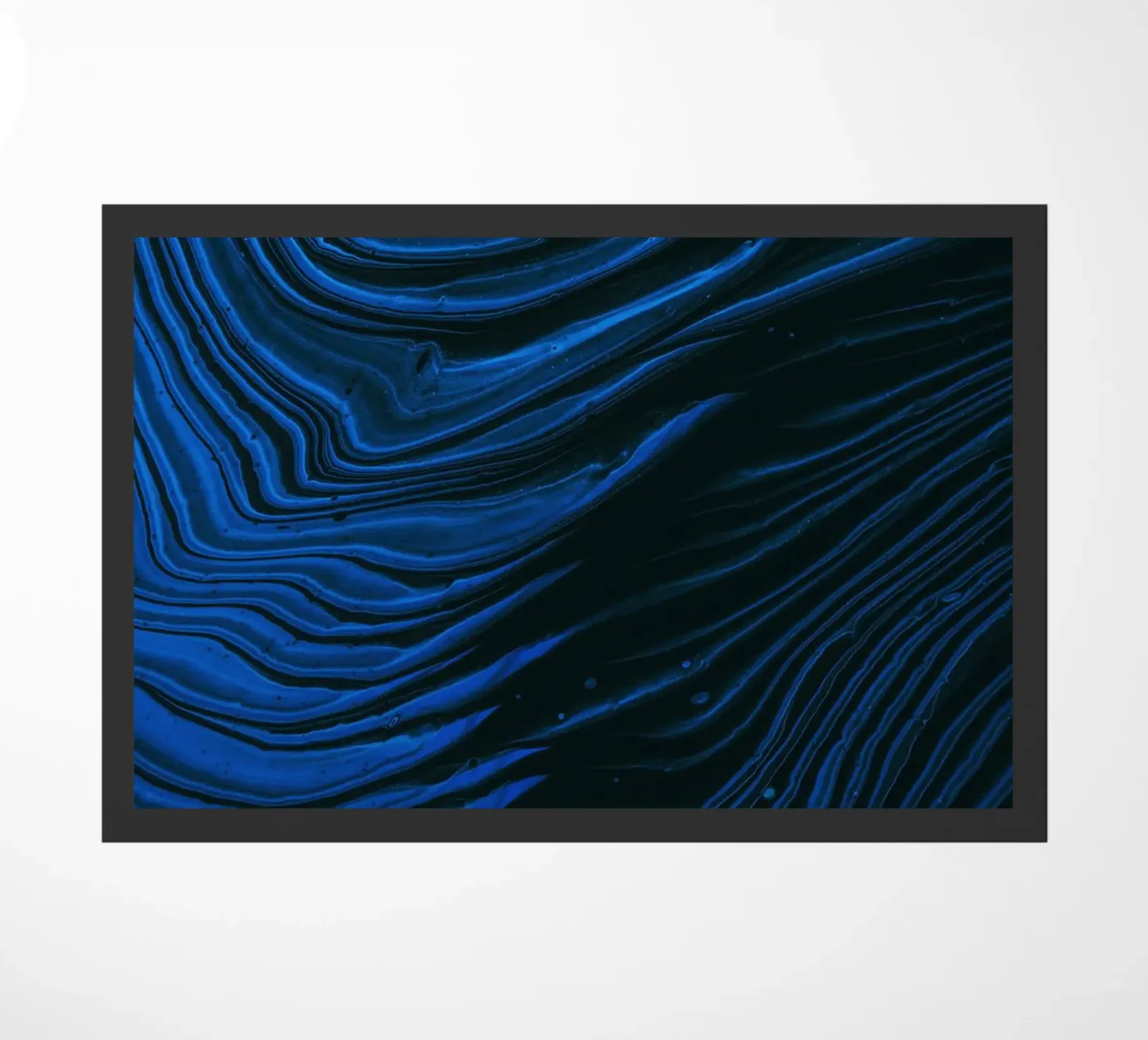 liquid fluid doormat by Bleu