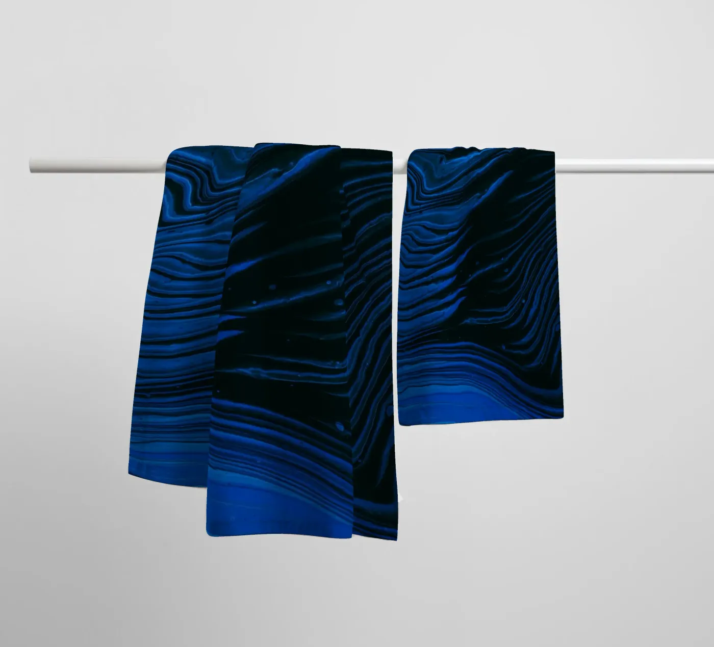 liquid fluid towel by Bleu