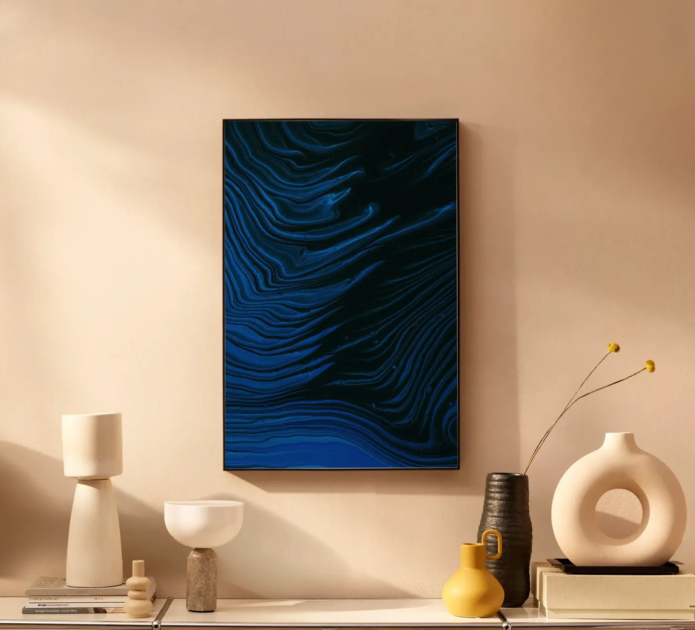 liquid fluid plexiglas de Bleu