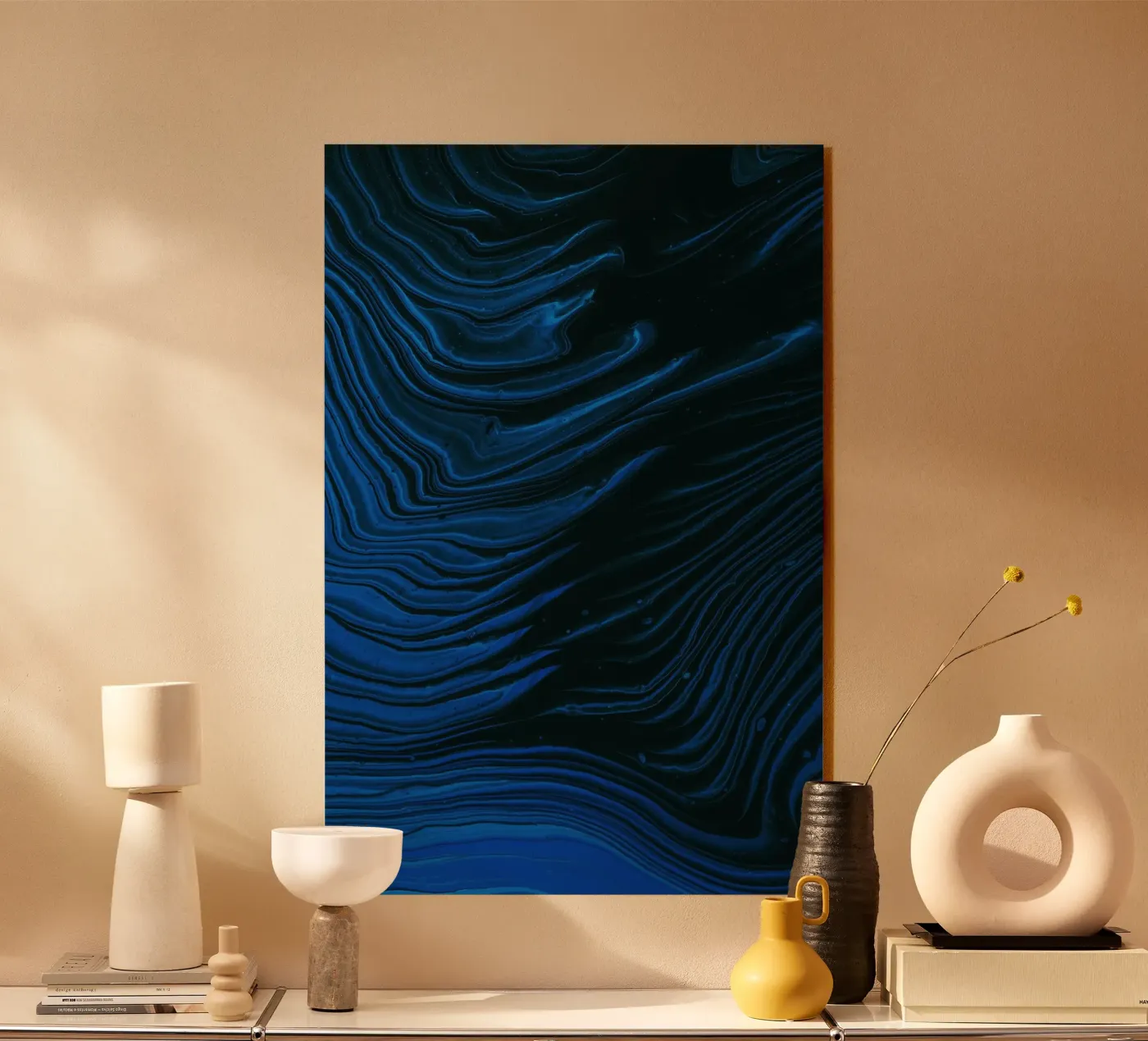 liquid fluid plexiglas de Bleu