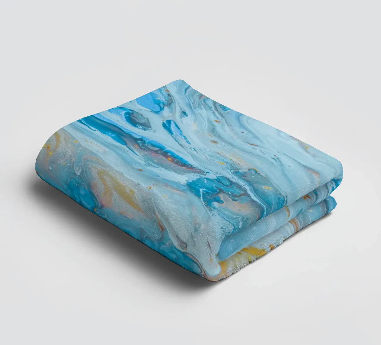 movimento del colore asciugamano da bagno da Bleu