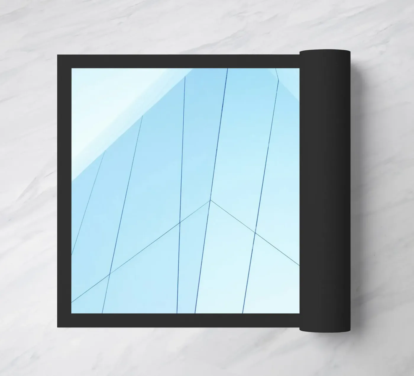 modern architect doormat by Bleu