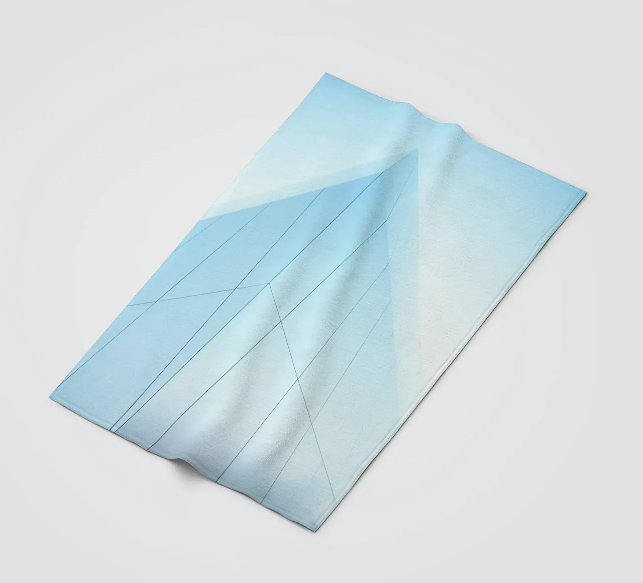 modern architect fleece blanket by Bleu