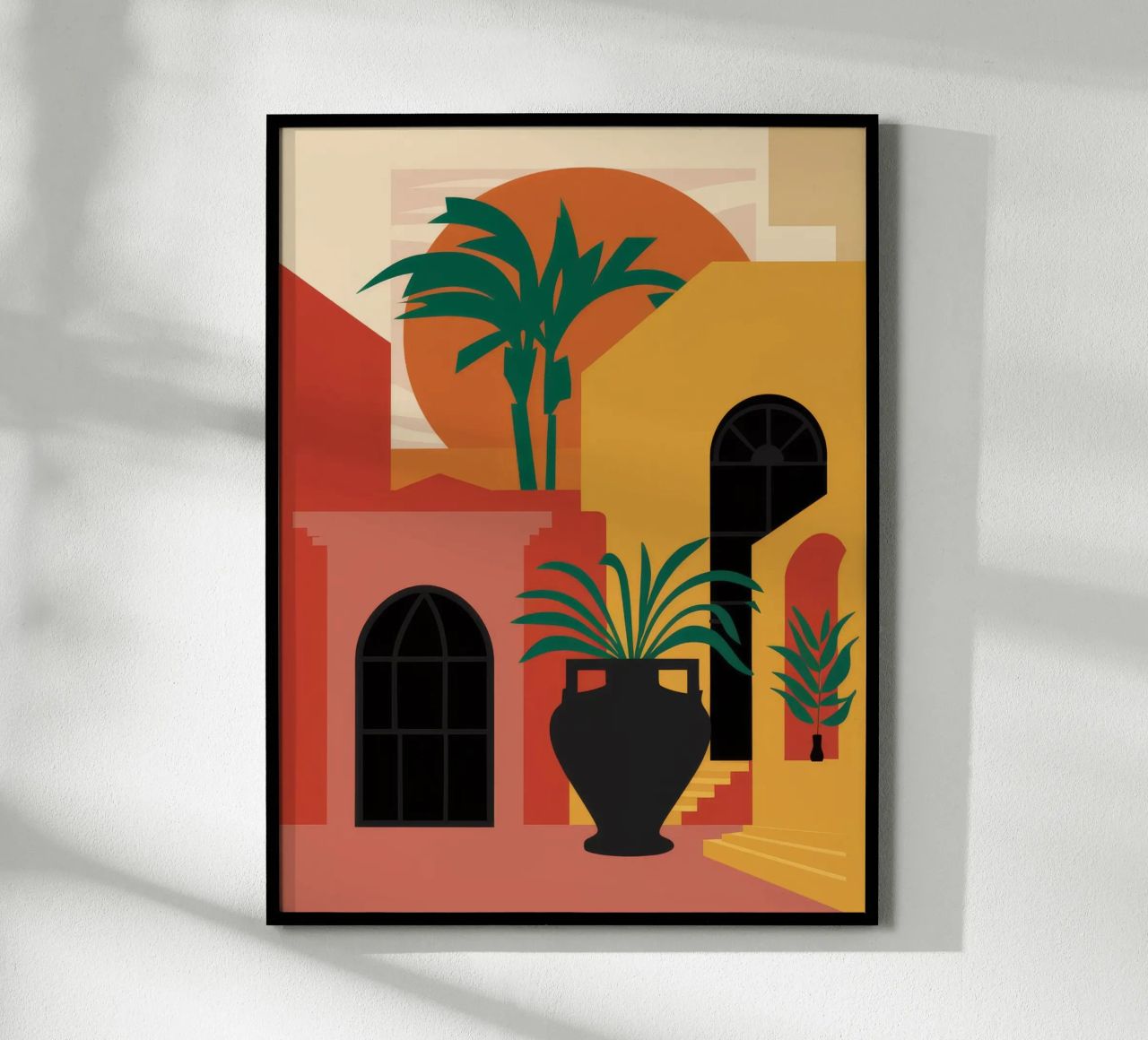 Terracota Villa Tranquilidad poster de Stone Patina
