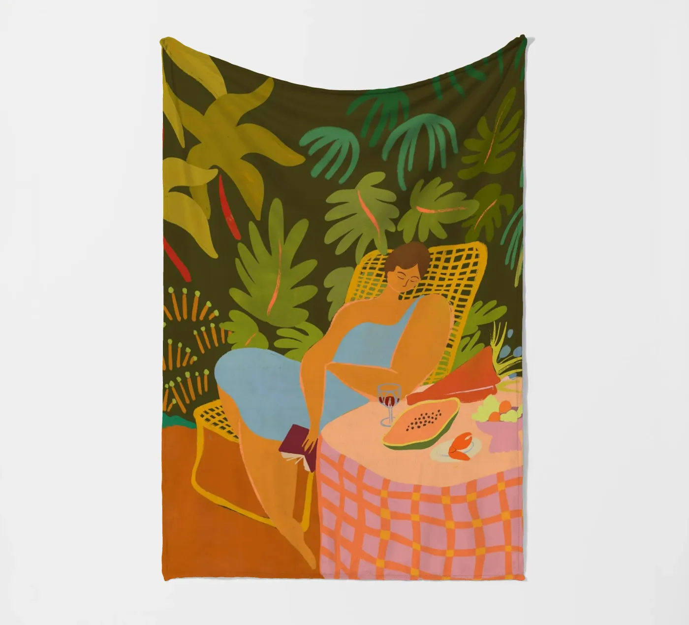 Keep Dreaming Fleecedecke von Arty Guava