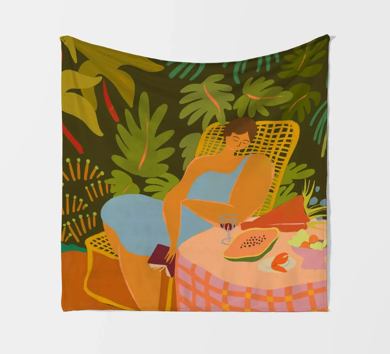 Keep Dreaming Fleecedecke von Arty Guava