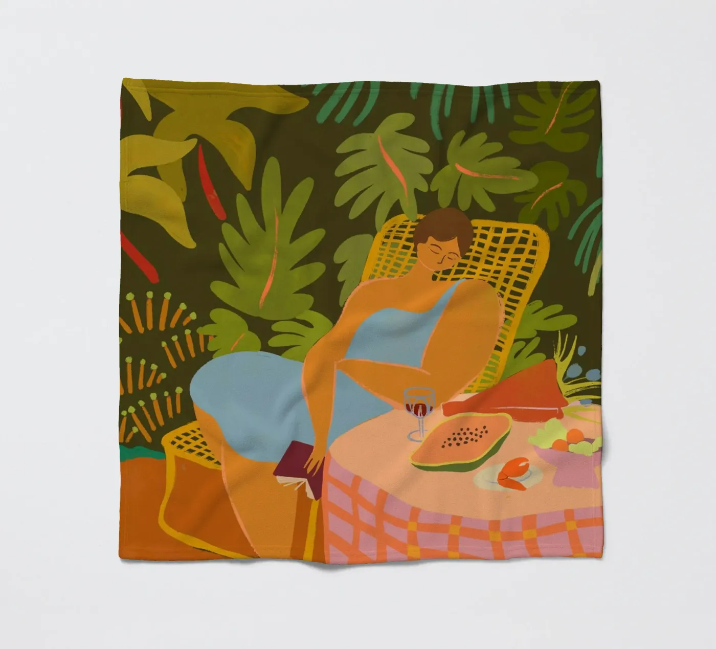 Keep Dreaming Fleecedecke von Arty Guava