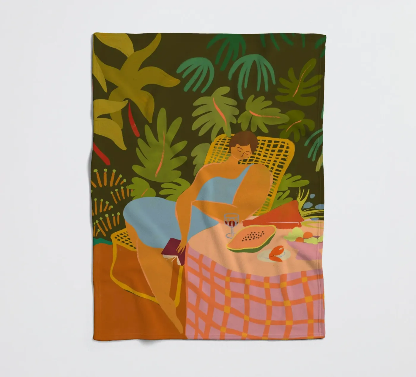 Keep Dreaming Fleecedecke von Arty Guava