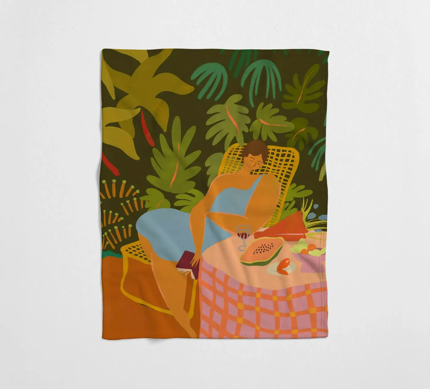 Keep Dreaming Fleecedecke von Arty Guava