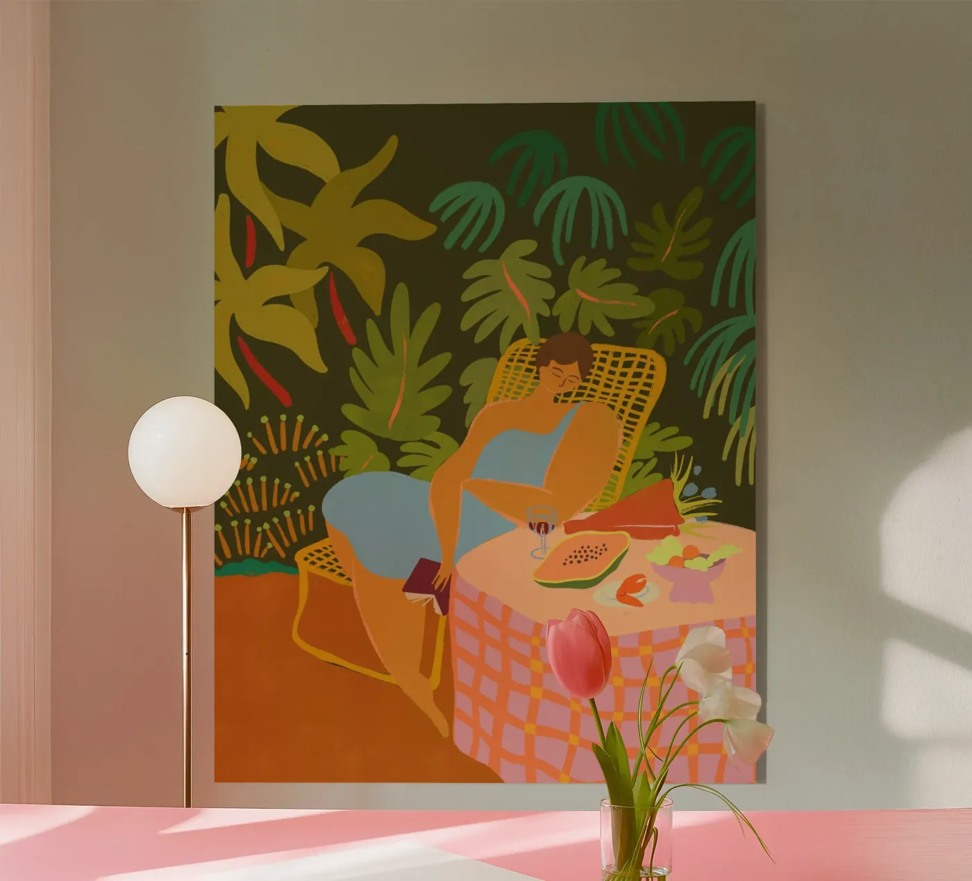 Keep Dreaming plexiglas de Arty Guava