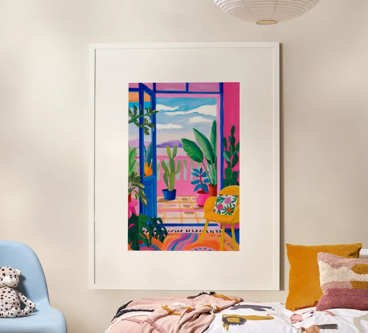Pastel Terrace Vista poster da Jasper Rune