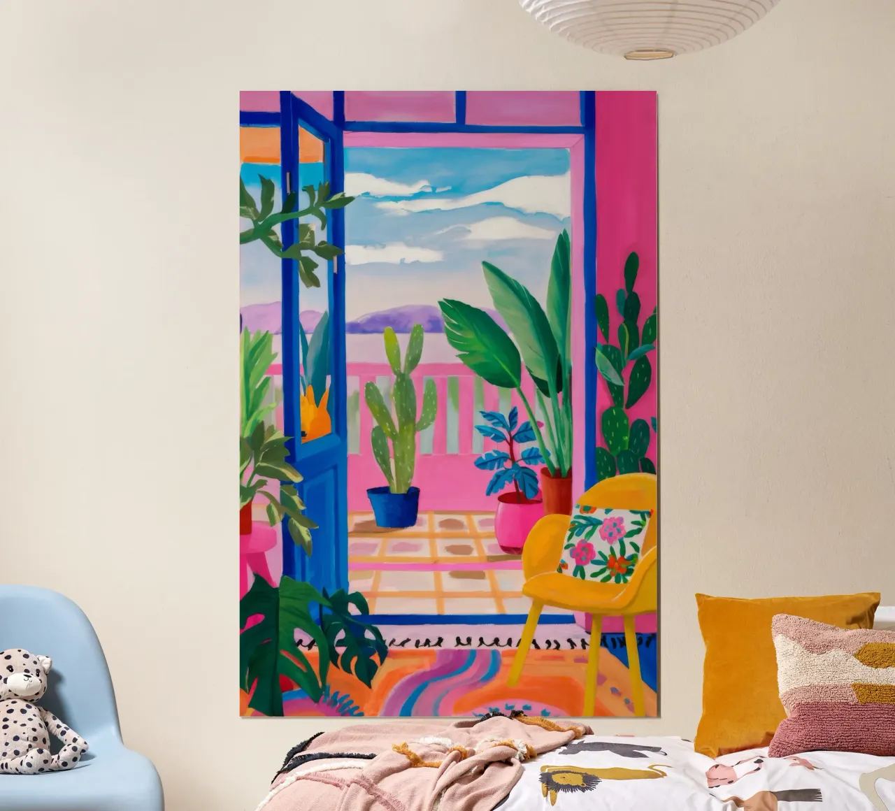 Pastel Terrace Vista poster da Jasper Rune