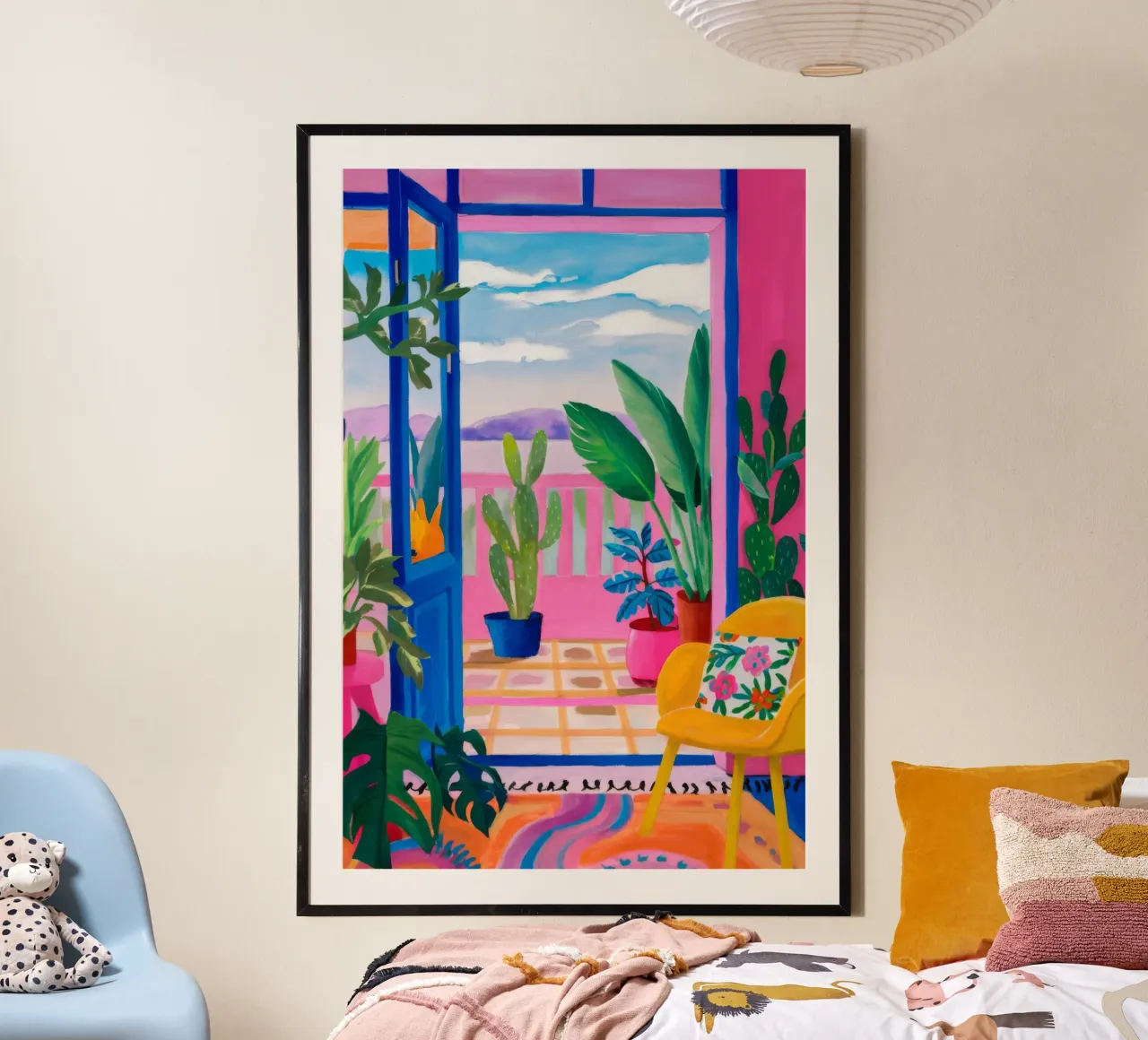 Pastel Terrace Vista poster da Jasper Rune