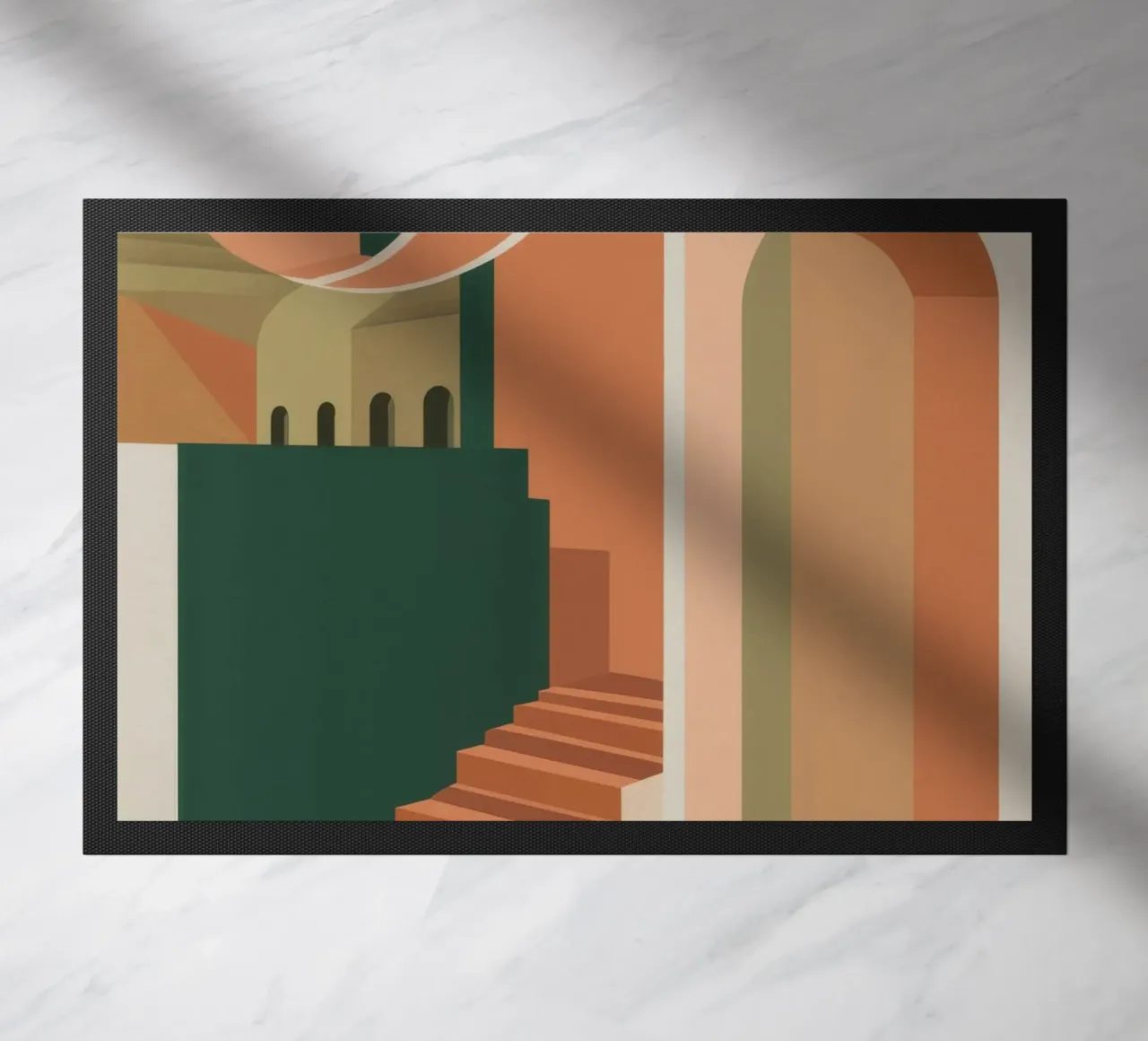 Ritiro della scala di corallo zerbino da Stone Patina