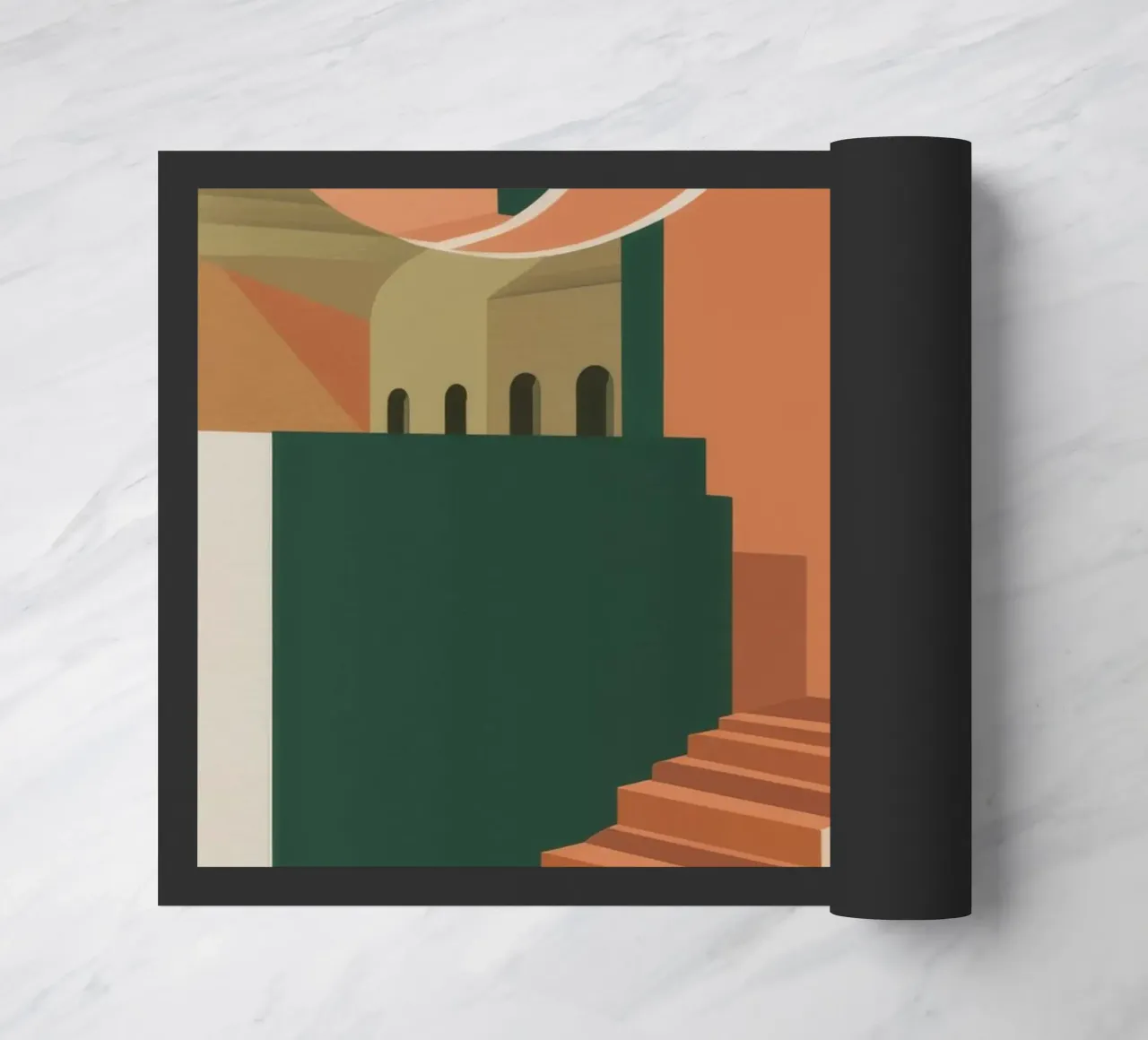 Ritiro della scala di corallo zerbino da Stone Patina