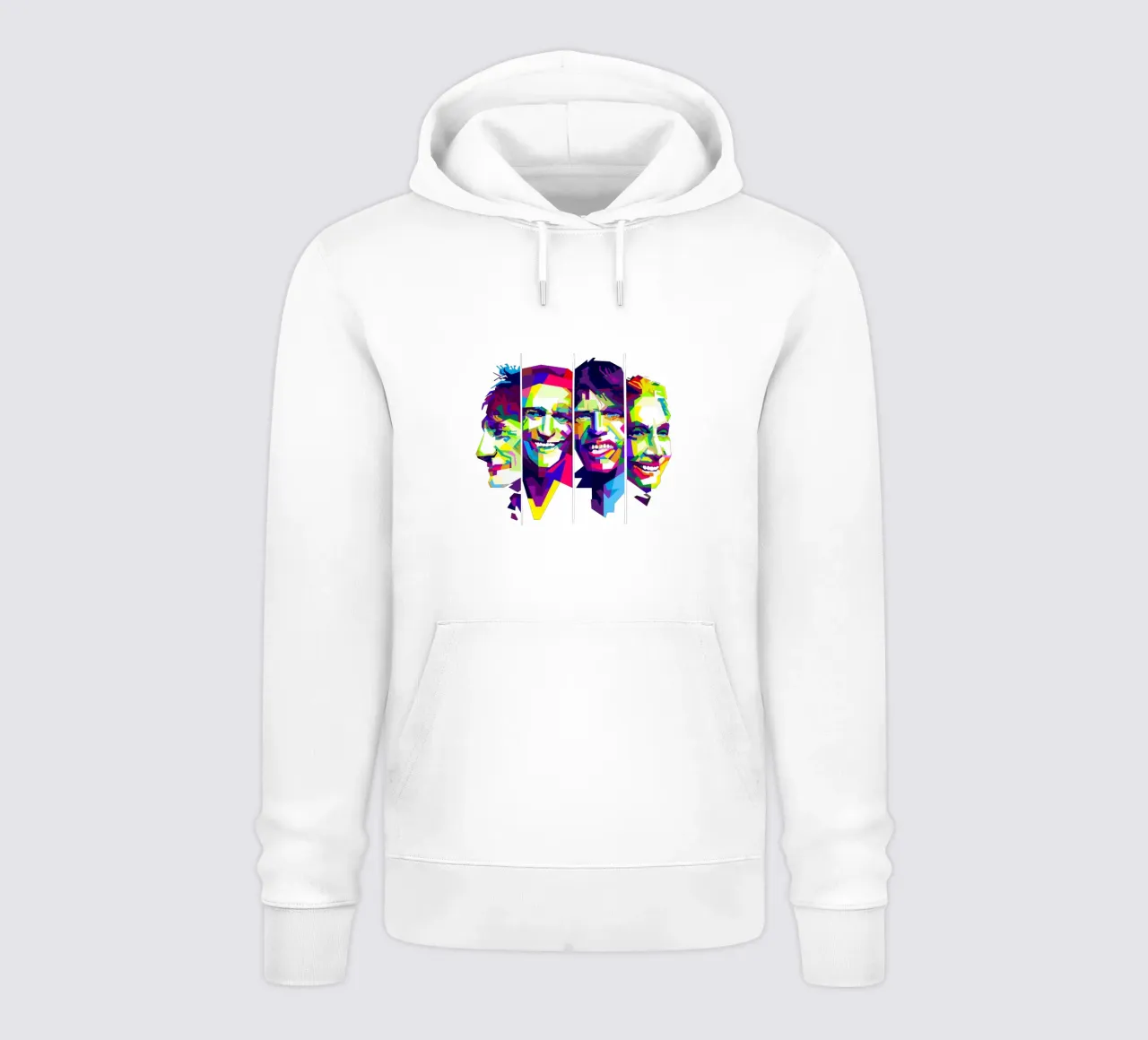 Rolling Stones Rock And Roll Band WPAP Trending Now felpa con cappuccio da Artkreator