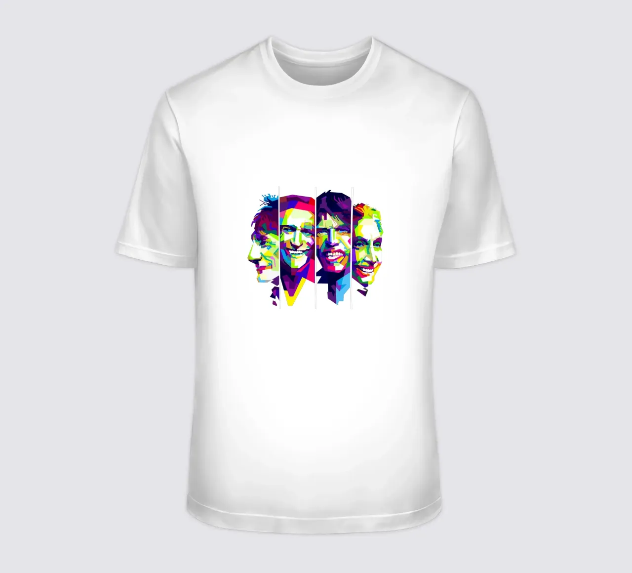 Rolling Stones Rock And Roll Band WPAP Trending Now t-shirt da Artkreator