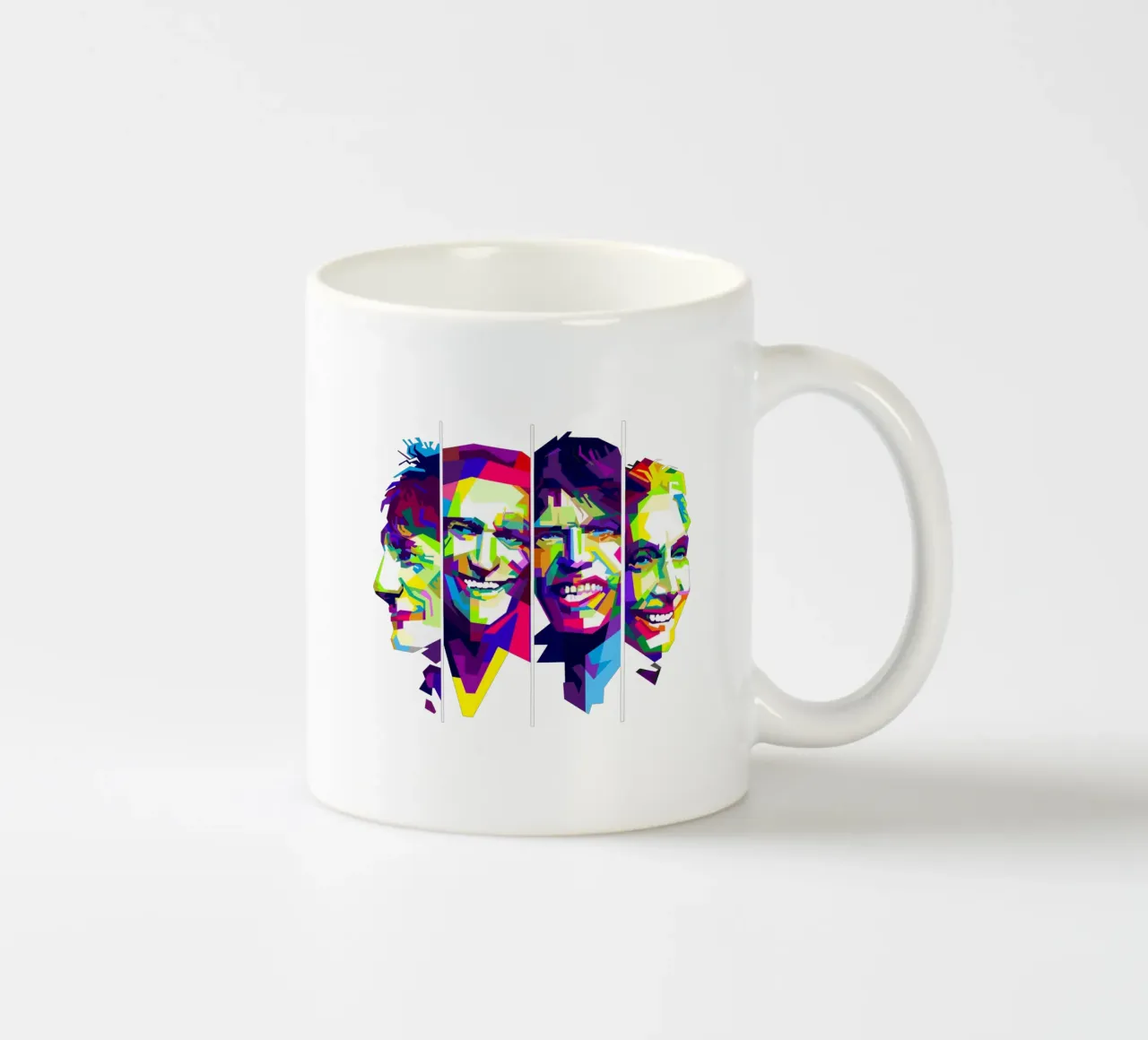 Rolling Stones Rock And Roll Band WPAP Trending Now tazza in ceramica da Artkreator