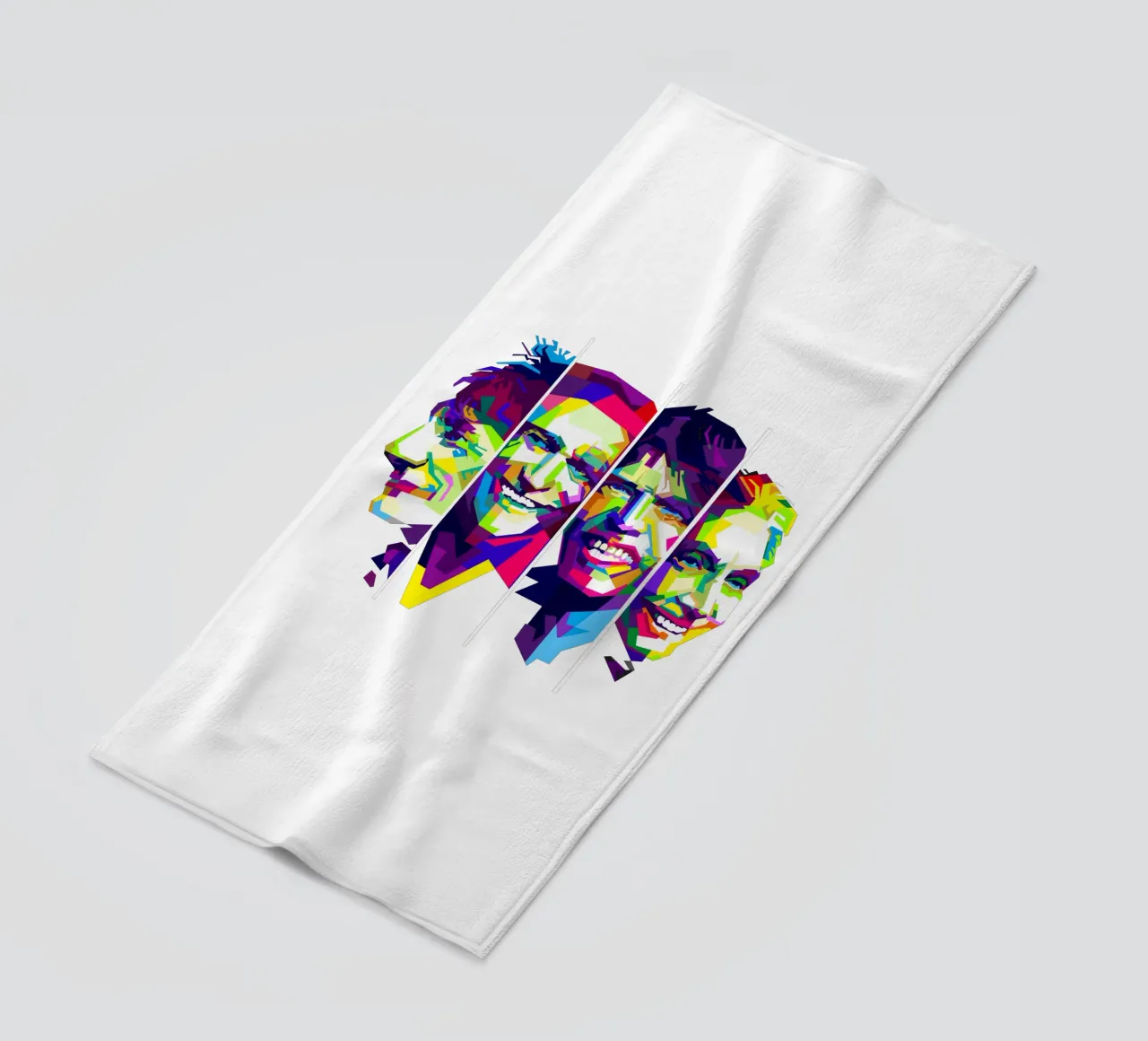 Rolling Stones Rock And Roll Band WPAP Trending Now telo mare da Artkreator