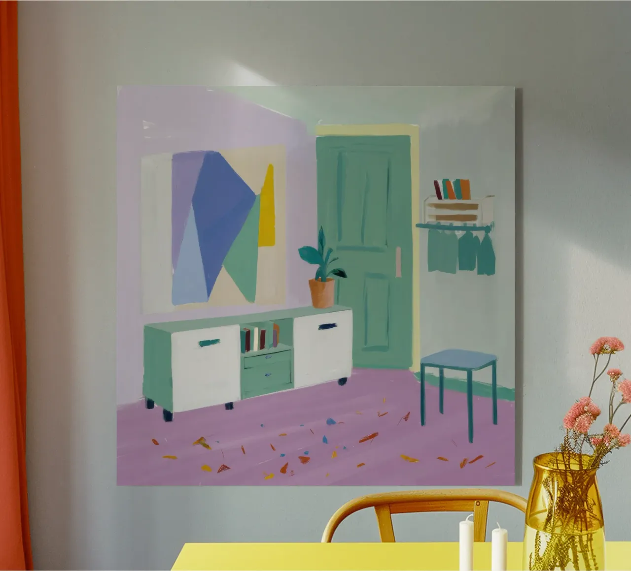 Menta Quiete interiore plexiglass da Stone Patina