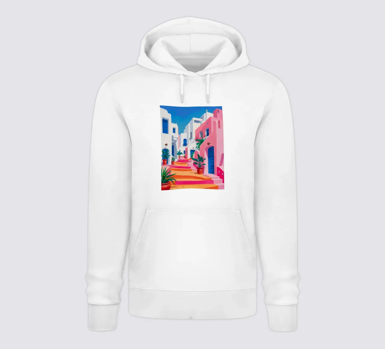 Fioritura della scala floreale felpa con cappuccio da Jasper Rune