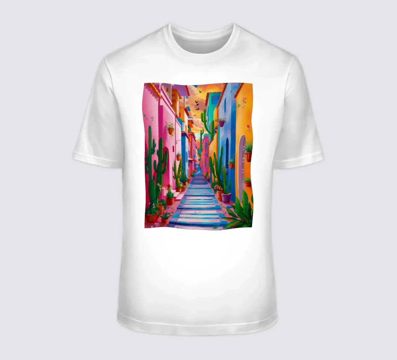 Passaggio del souk vibrante t-shirt da Jasper Rune