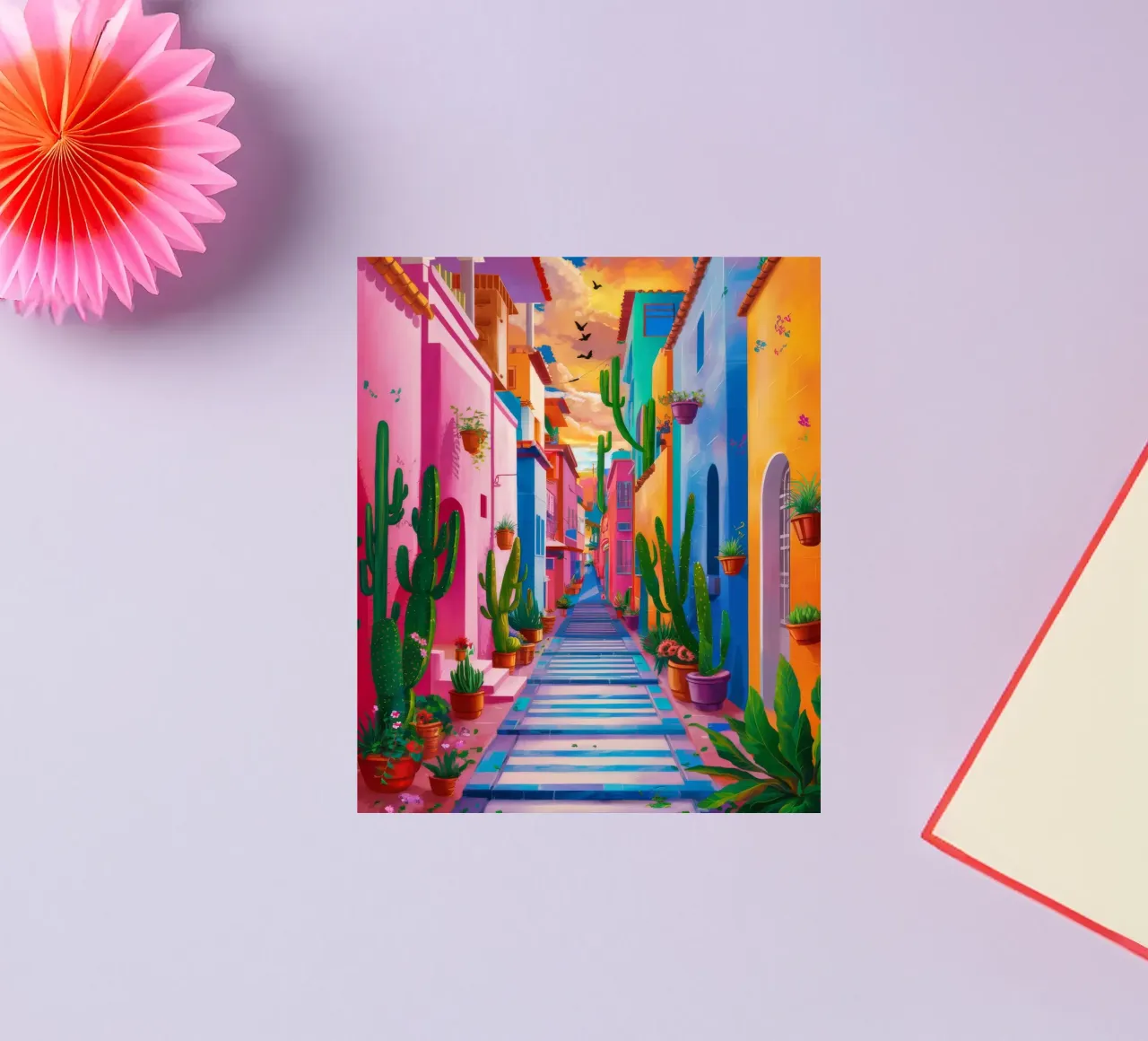Vibrant Souk Passage sticker by Jasper Rune