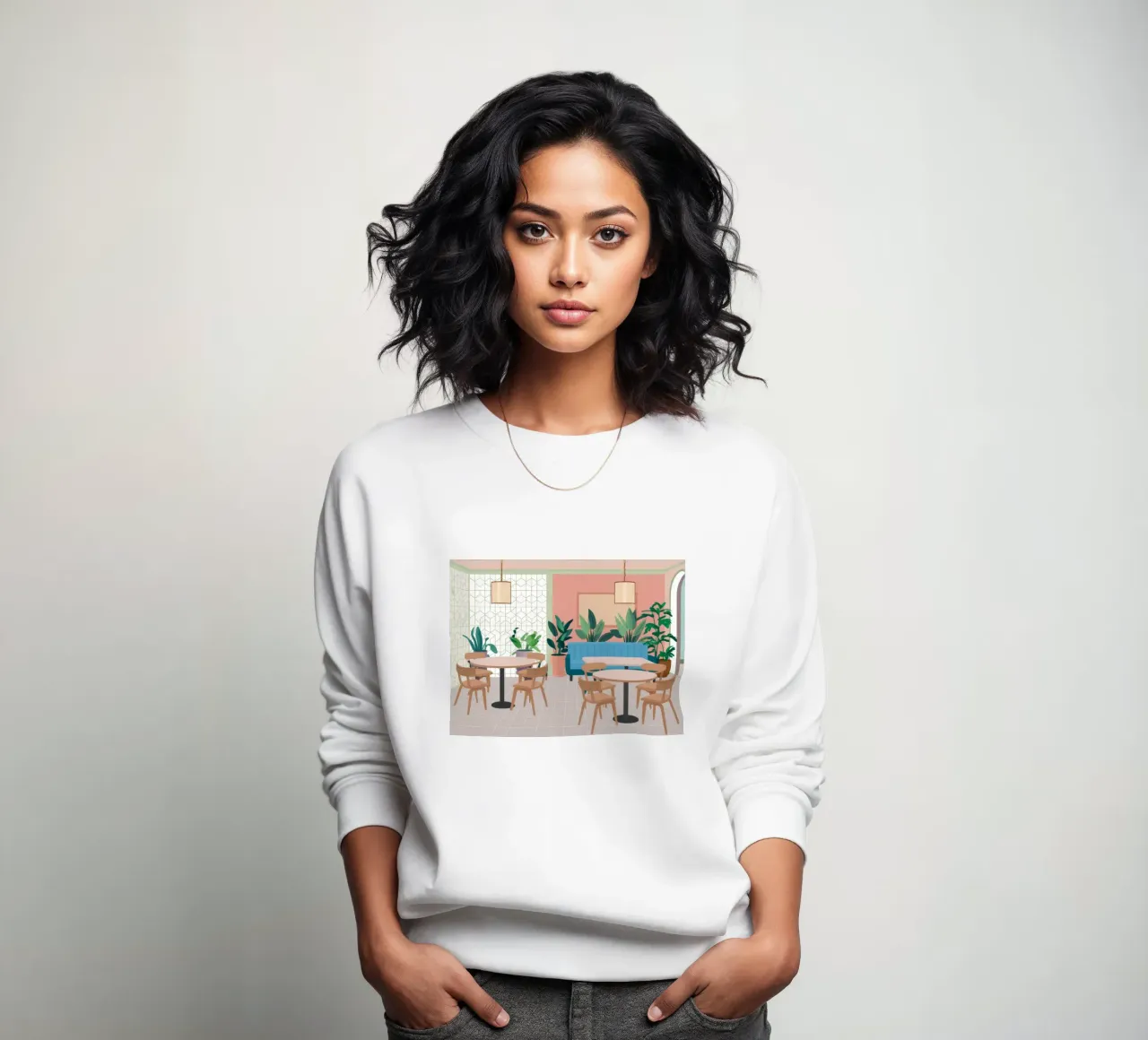 Caffè Chic Repose felpa da Stone Patina