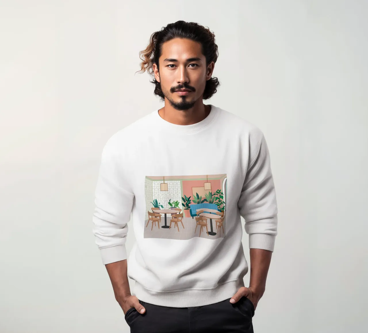 Caffè Chic Repose felpa da Stone Patina