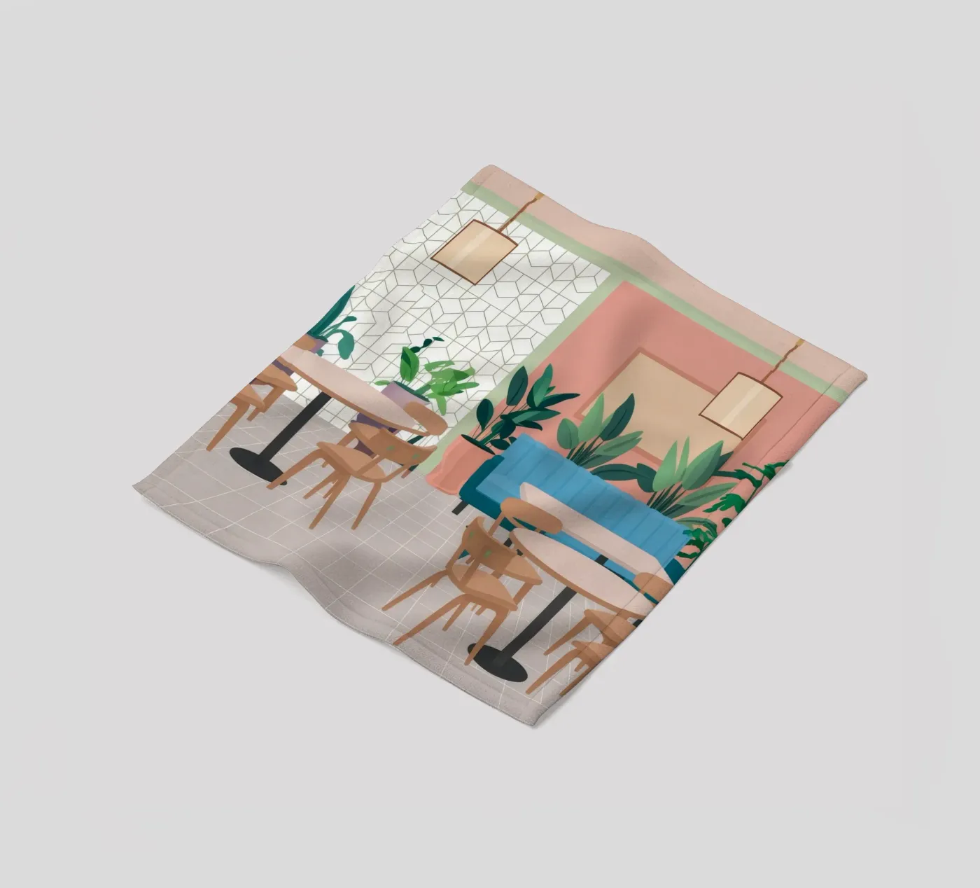 Chic Cafe Repose Fleecedecke von Stone Patina