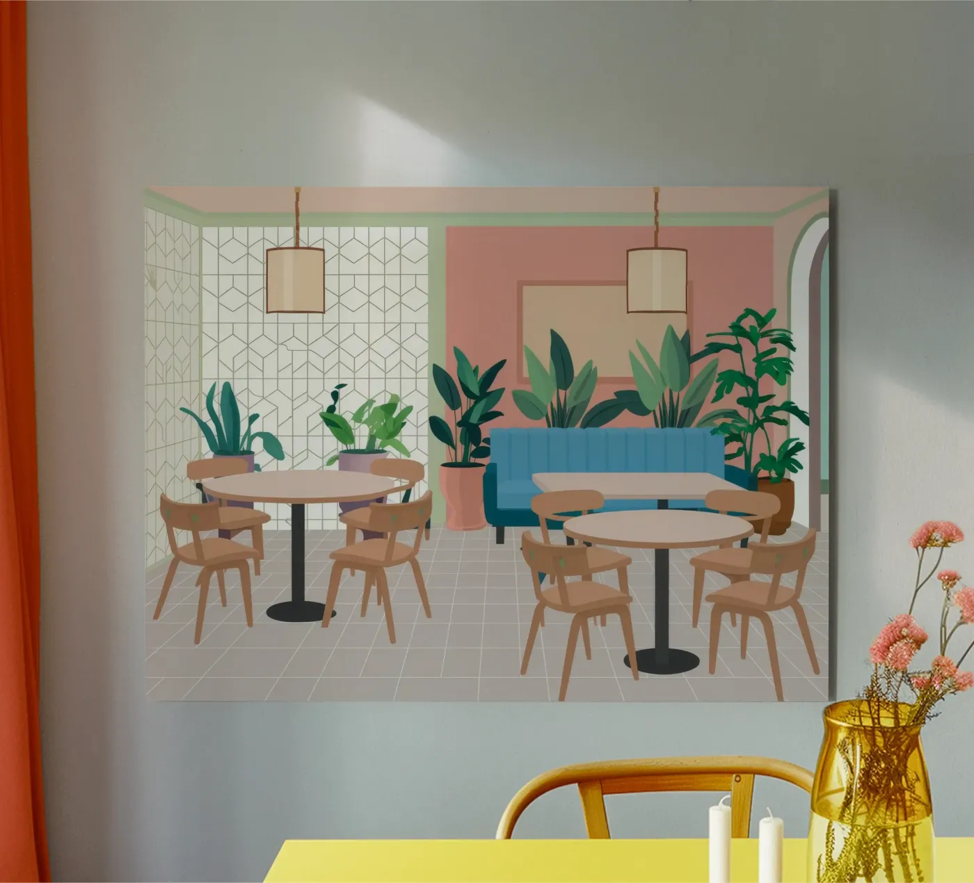 Caffè Chic Repose pannello forex da Stone Patina