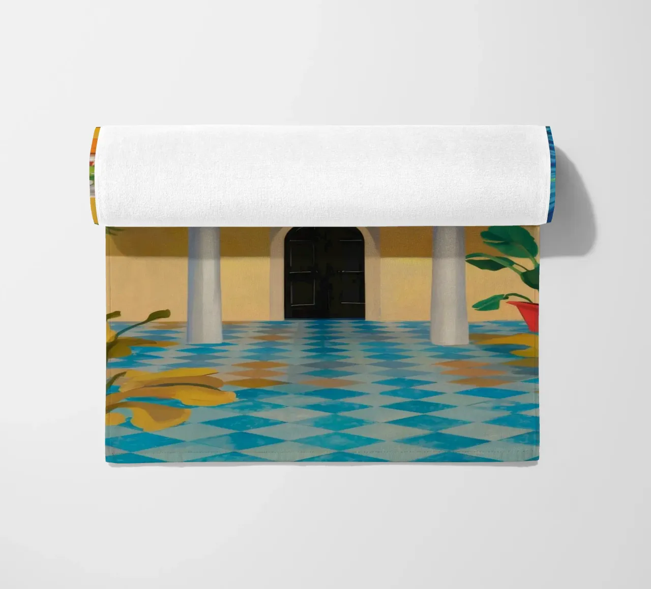 Cortile Parrot Majesty telo mare da Jasper Rune
