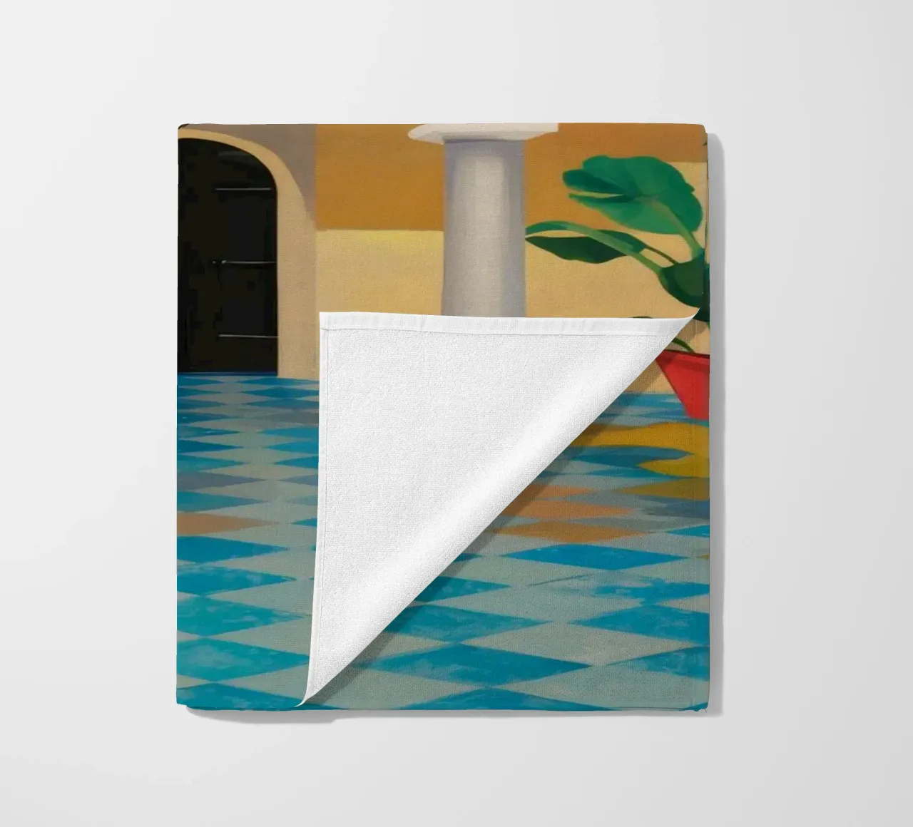 Cortile Parrot Majesty telo mare da Jasper Rune