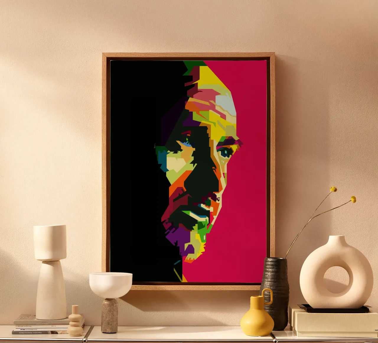 Peter Gabriel Britse Progressieve Zanger WPAP Nu Trending canvas van Artkreator