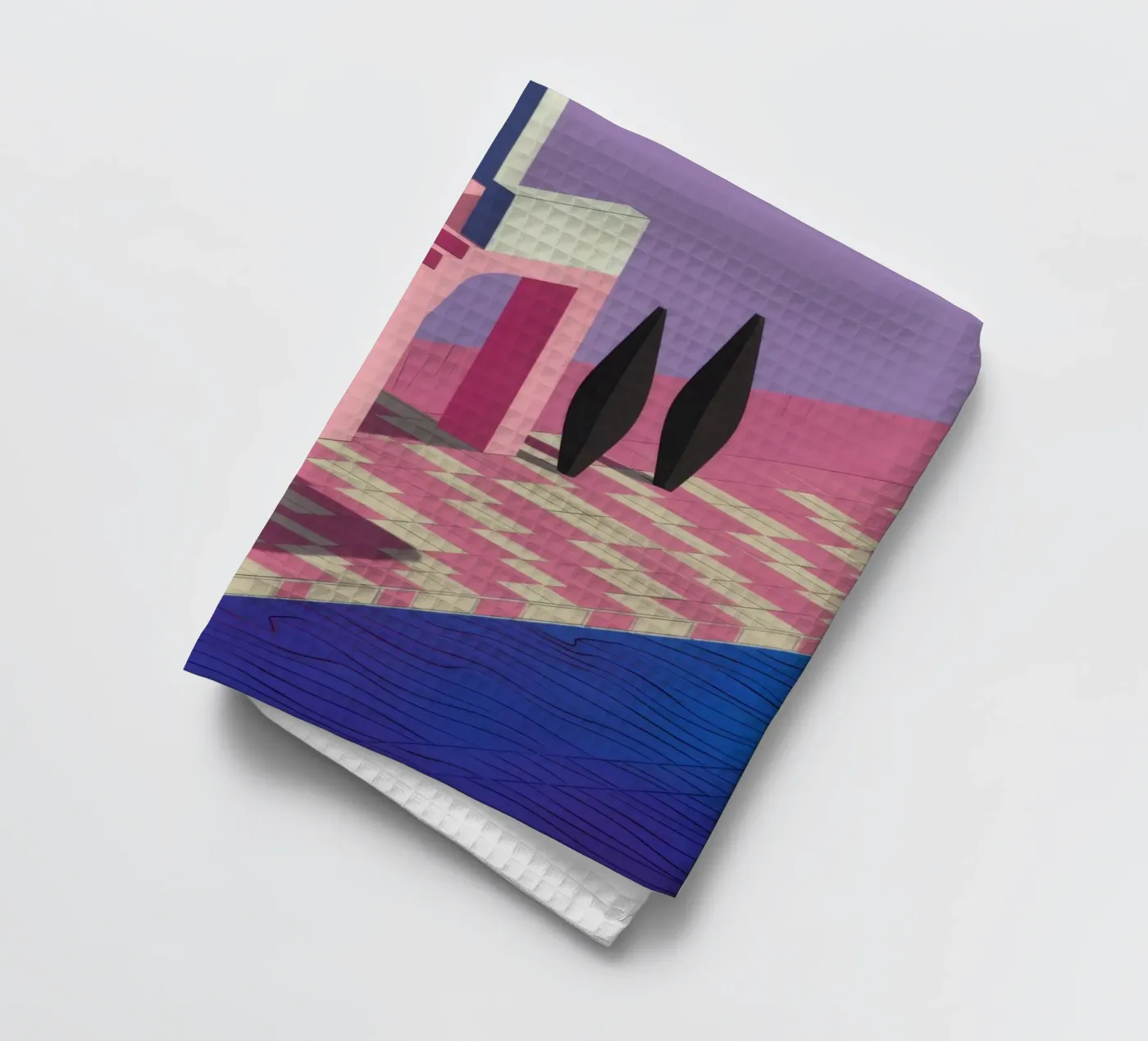 Violet Poolside Shadow torchon de Stone Patina