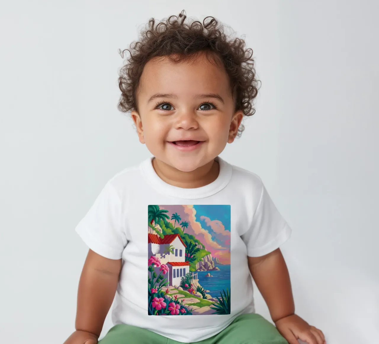 Sunset Cove Splendor maglietta neonato da Jasper Rune
