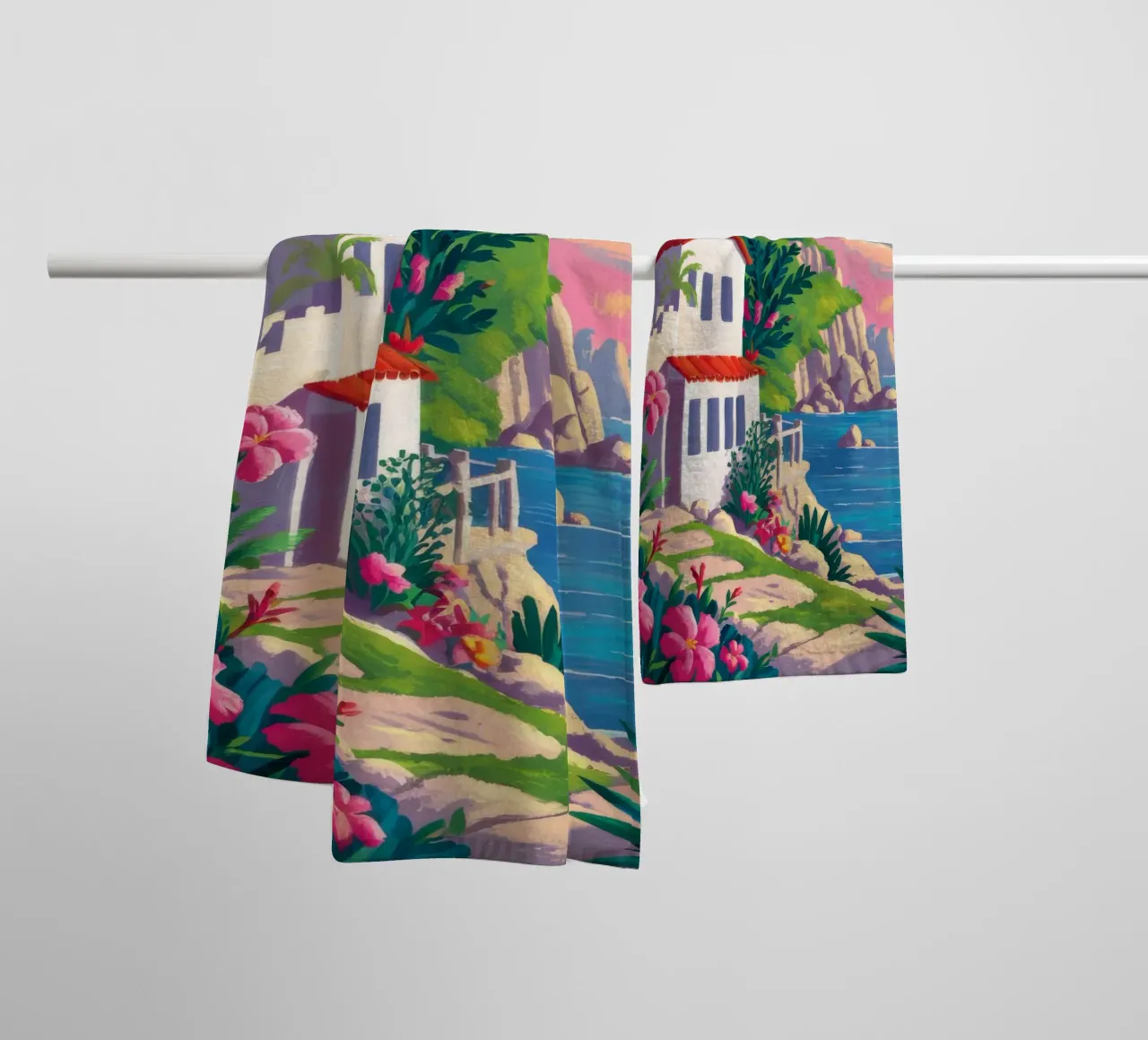 Sunset Cove Splendor asciugamano da bagno da Jasper Rune