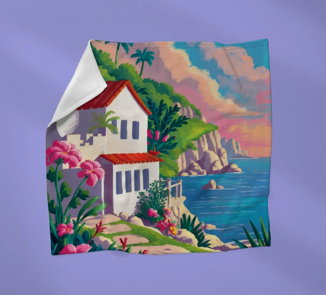 Sunset Cove Splendor coperta in pile da Jasper Rune