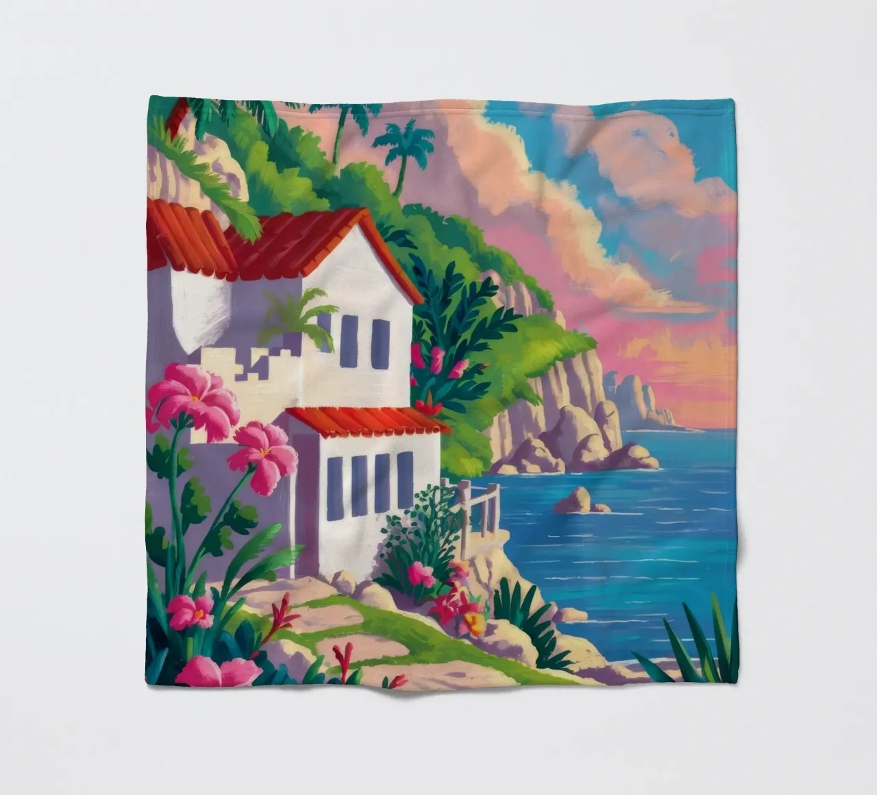Sunset Cove Splendor coperta in pile da Jasper Rune
