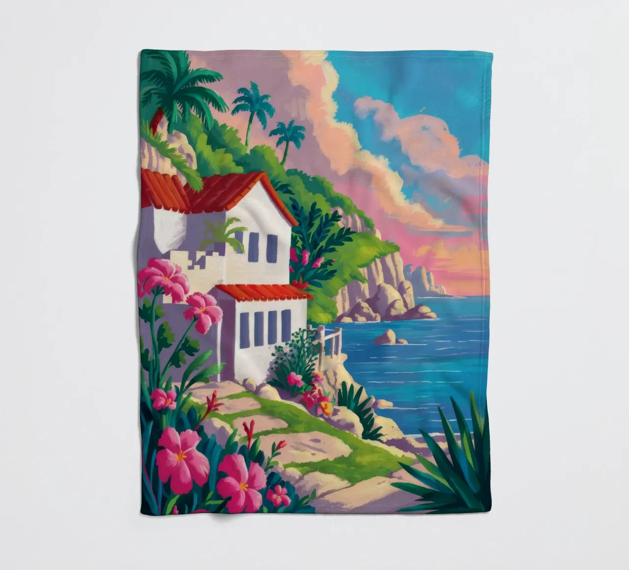 Sunset Cove Splendor coperta in pile da Jasper Rune