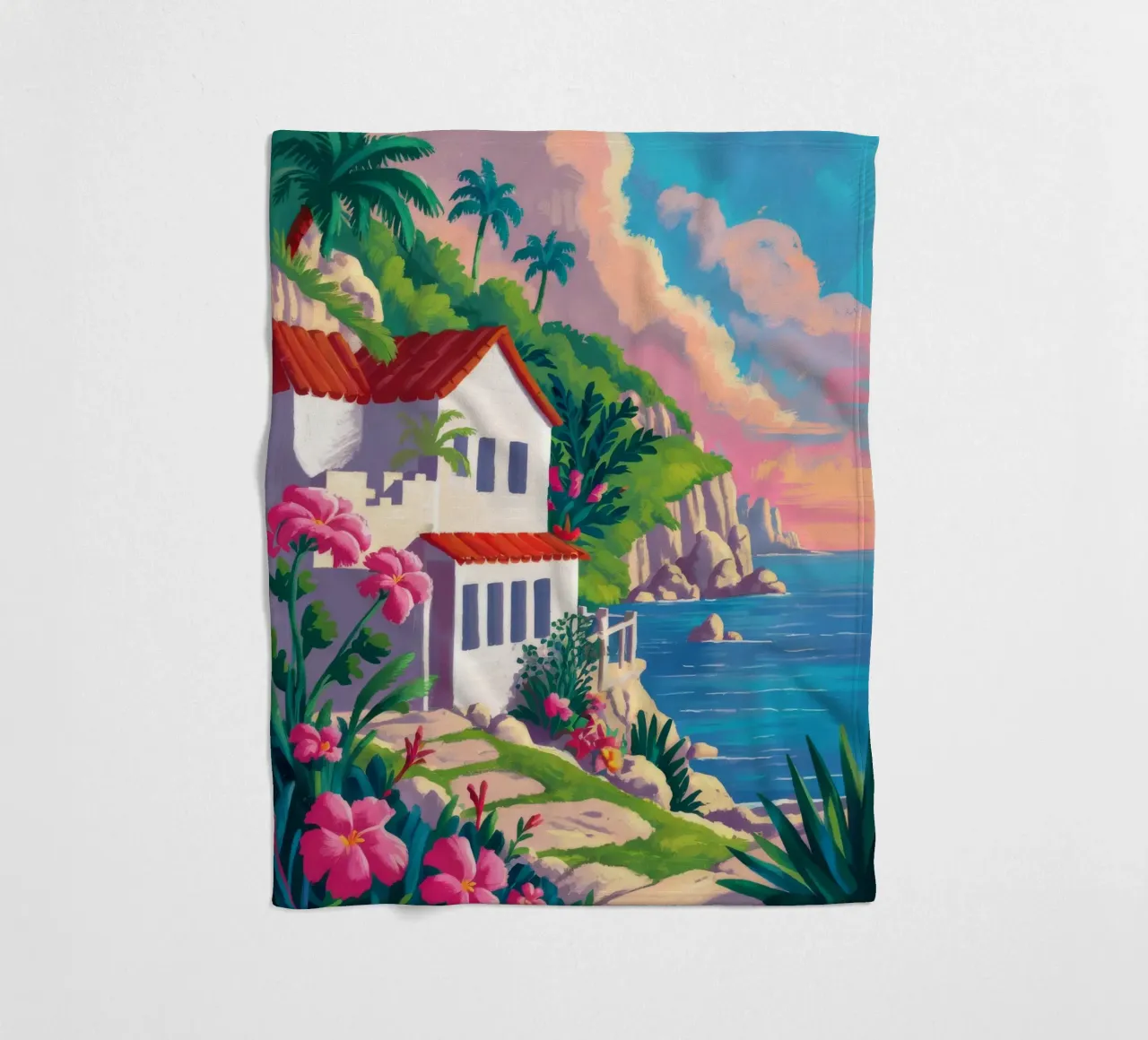 Sunset Cove Splendor coperta in pile da Jasper Rune