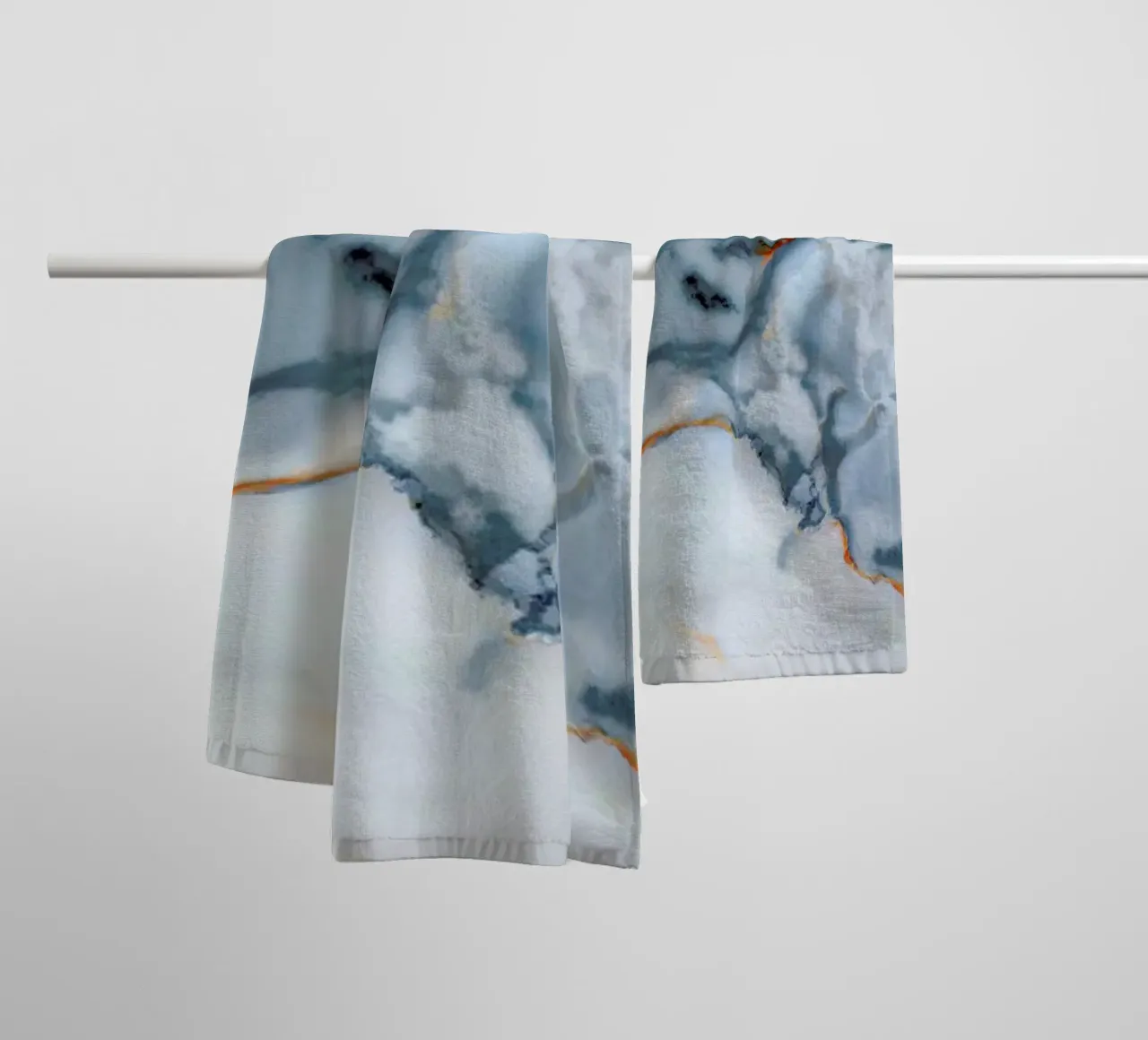 Australia Marble Map asciugamano da bagno da Octavian