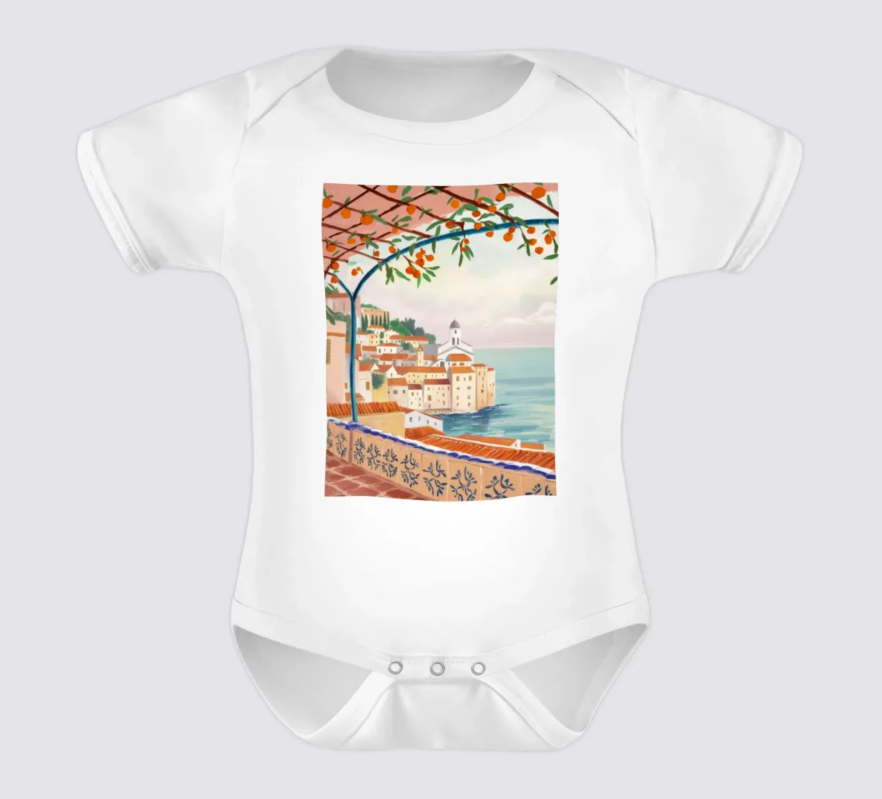 Terrazza Harvest Horizon body neonato maniche corte da Jasper Rune
