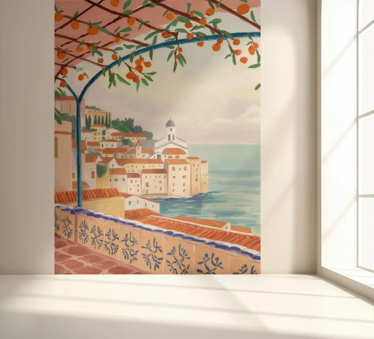 Terraza Cosecha Horizonte papel para pared de Jasper Rune