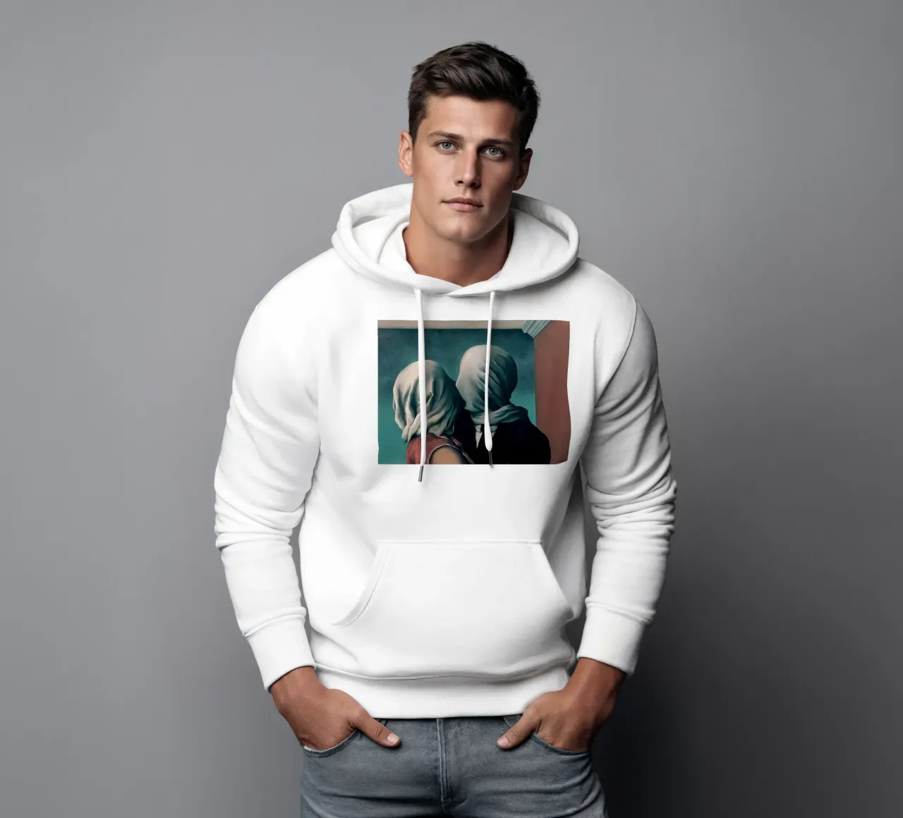 Gli amanti felpa con cappuccio da aaron Shop