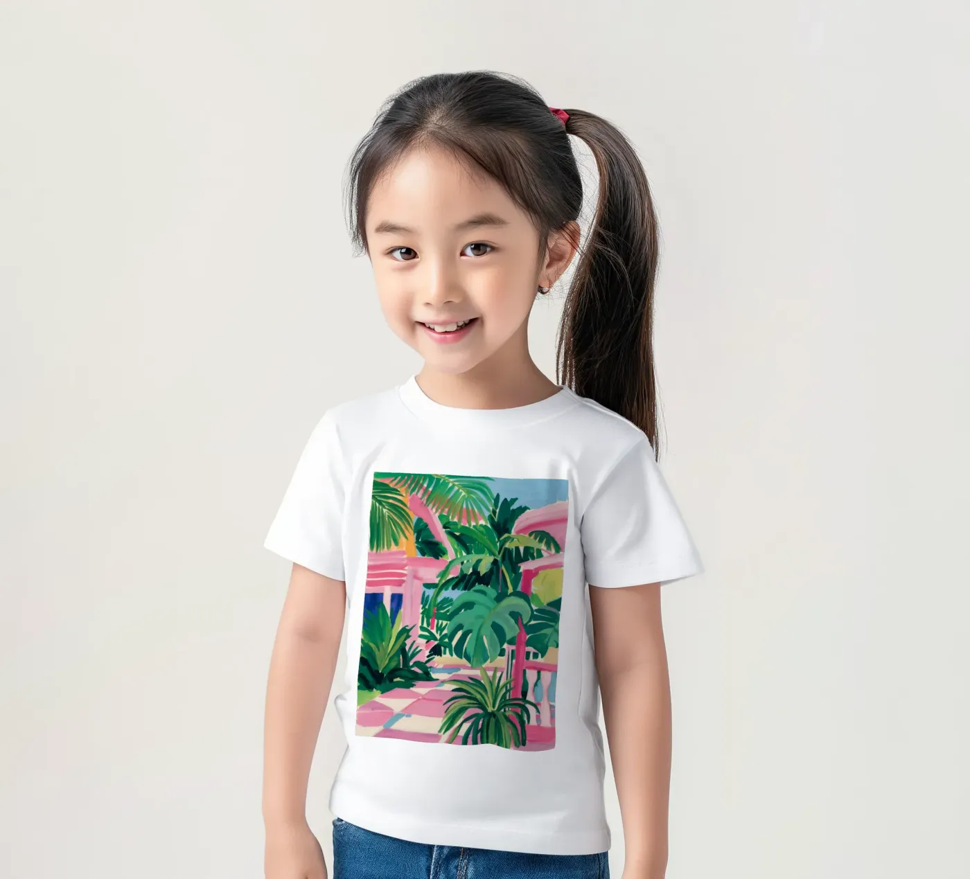 Chic Tropic Tranquility t-shirt bambini da Jasper Rune