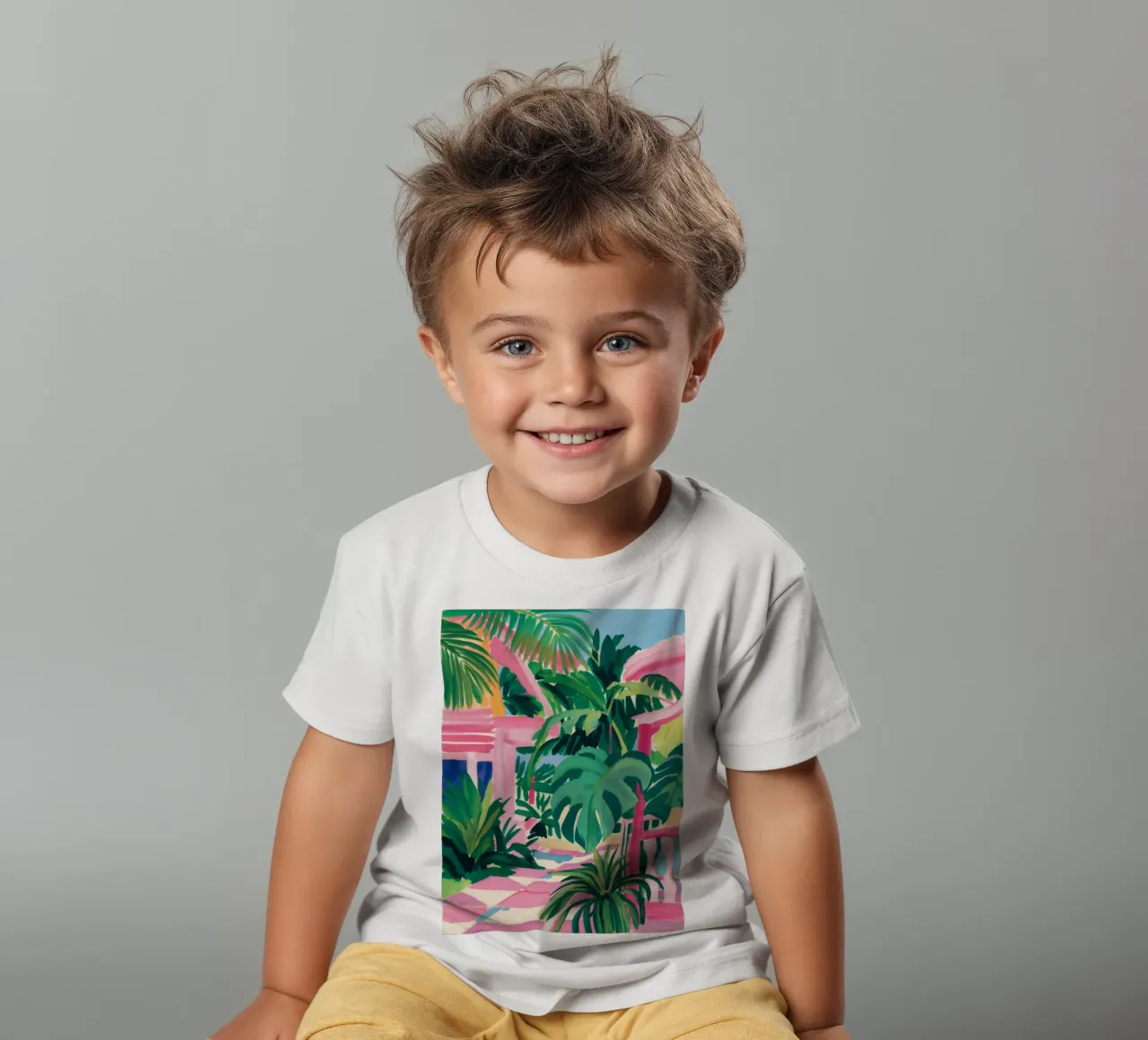 Tranquillità tropicale chic t-shirt bambini da Jasper Rune